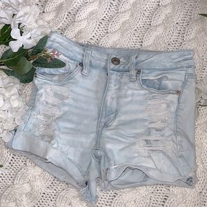 American Eagle Ne(x)t Level Denim Shorts Size 2
